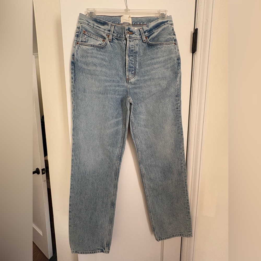 Doen Classic Blue Straight Leg Jeans
